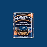 Hammerite Esmalte directo sobre hierro y óxido Liso Brillante Azul 750 ml